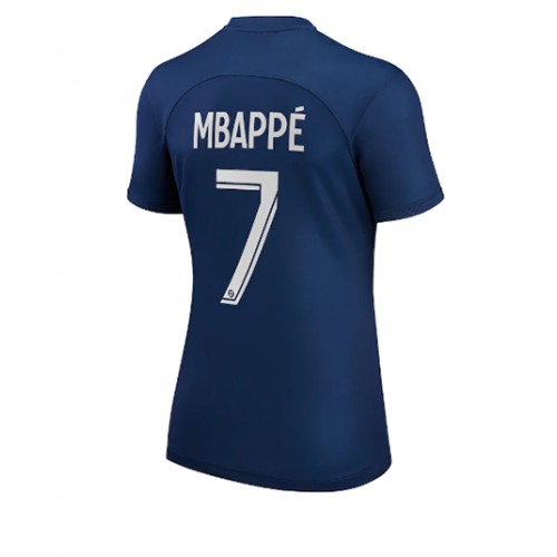 Dres Paris Saint-Germain Kylian Mbappe #7 Domaci za Žensko 2022-23 Kratak Rukav